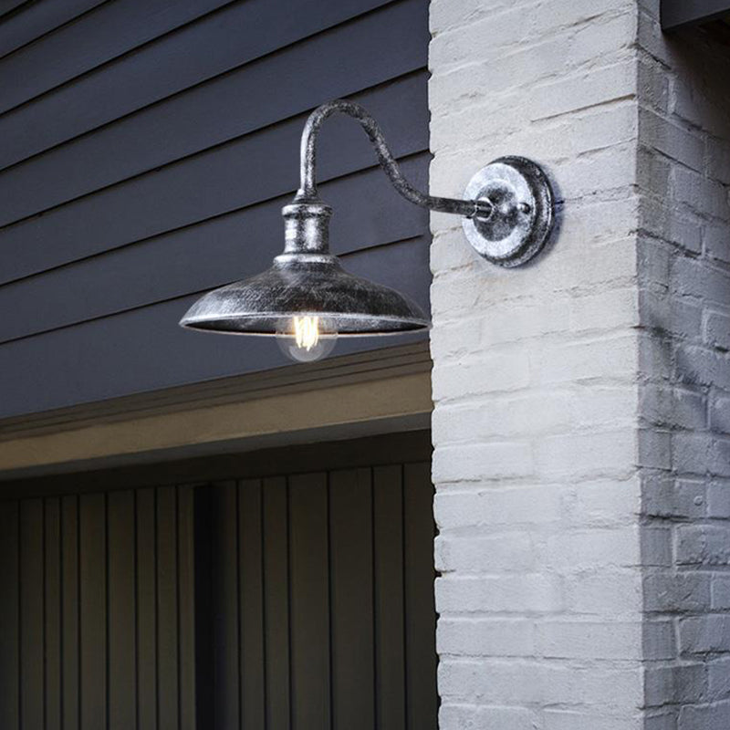 American Industrial Style Wall Mount Light Vintage Indoor Outdoor Wall Sconce Lighting Fixture