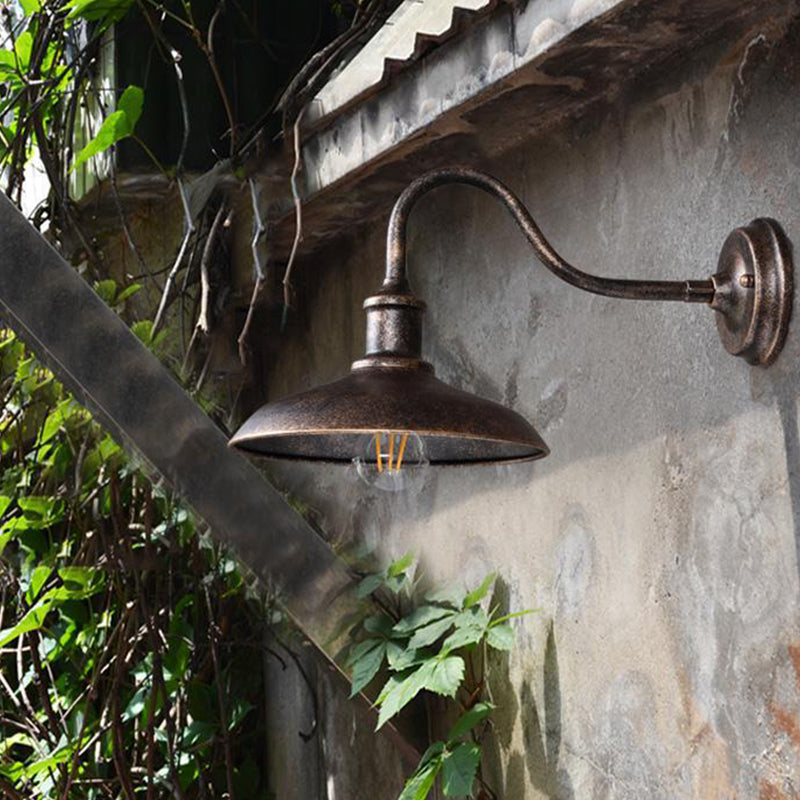 American Industrial Style Wall Mount Light Vintage Indoor Outdoor Wall Sconce Lighting Fixture