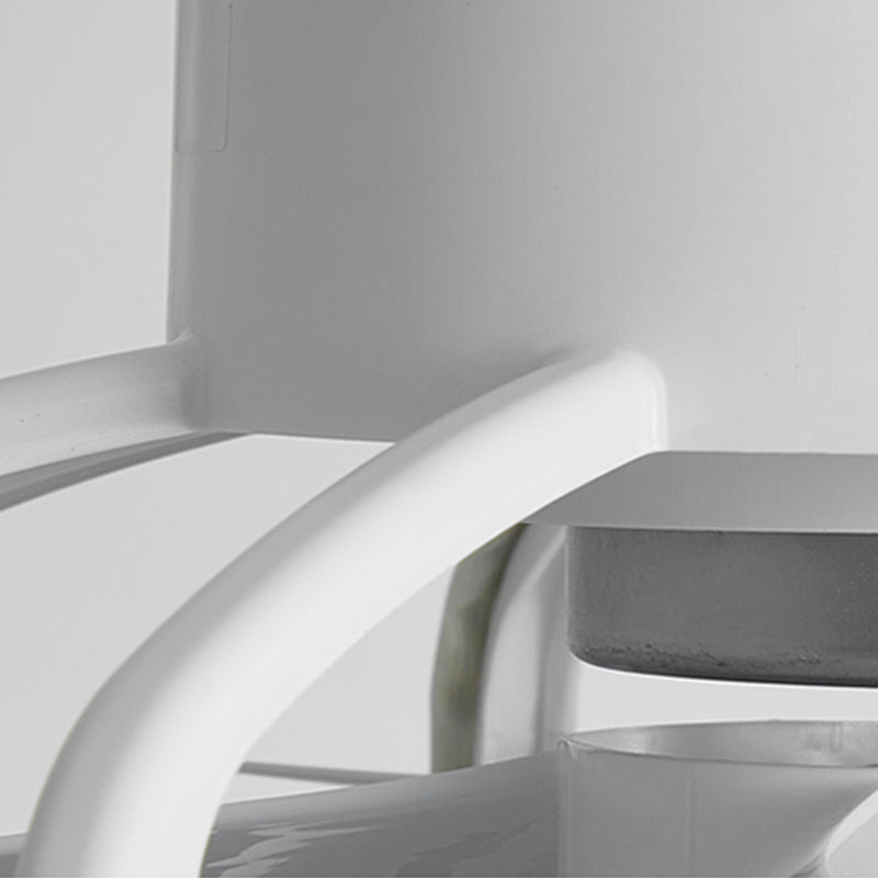 Makkaron -trommelförmige Lüfterbeleuchtung Acryl Kinder Schlafzimmer LED SEMI BUSH MOUNT LAMPE