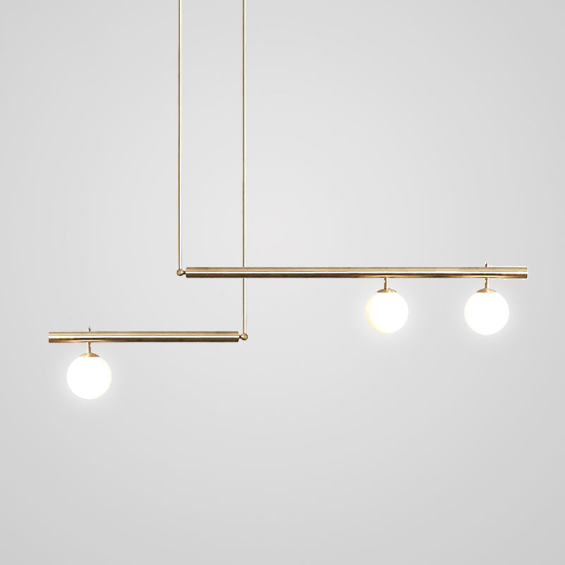 Globe Island Lighting Modern Lighting Chandelier Glass 3 Light Island Pendant Lights