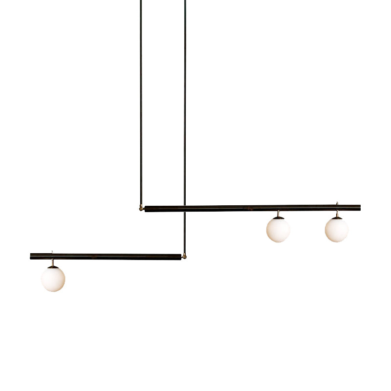 Globe Island Lighting Modern Lighting Chandelier Glass 3 Light Island Pendant Lights