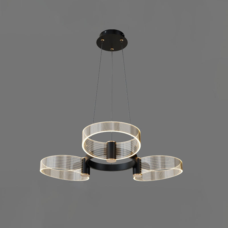 Noordse moderne eenvoudige lichte luxe stijl hanger kroonluchter licht voor eetkamer woonkamer