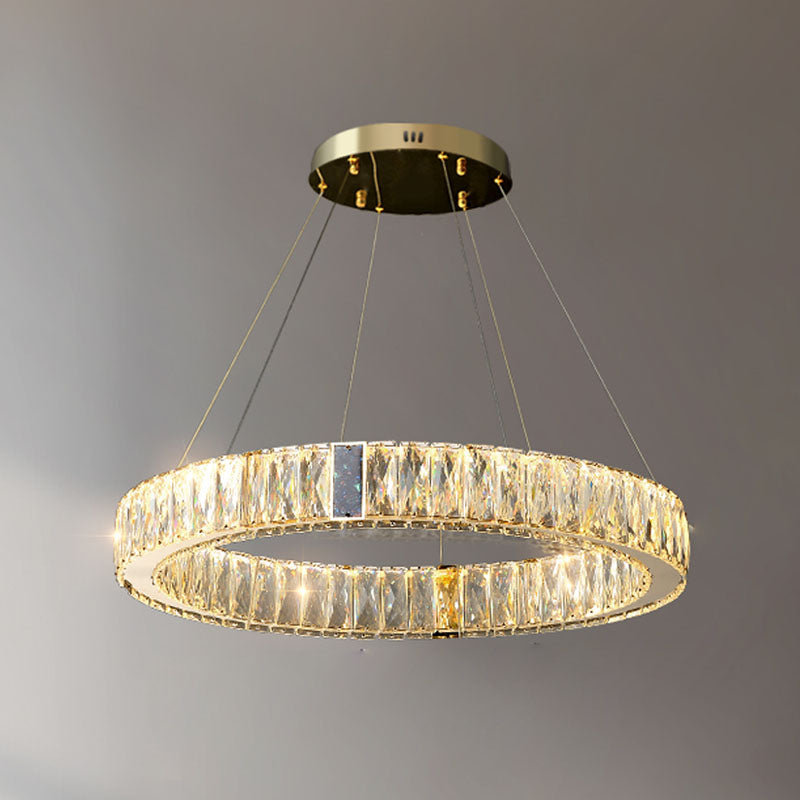 Modern Simple Light Luxury Style Led Hangende kroonluchter Licht voor woonkamer eetkamer