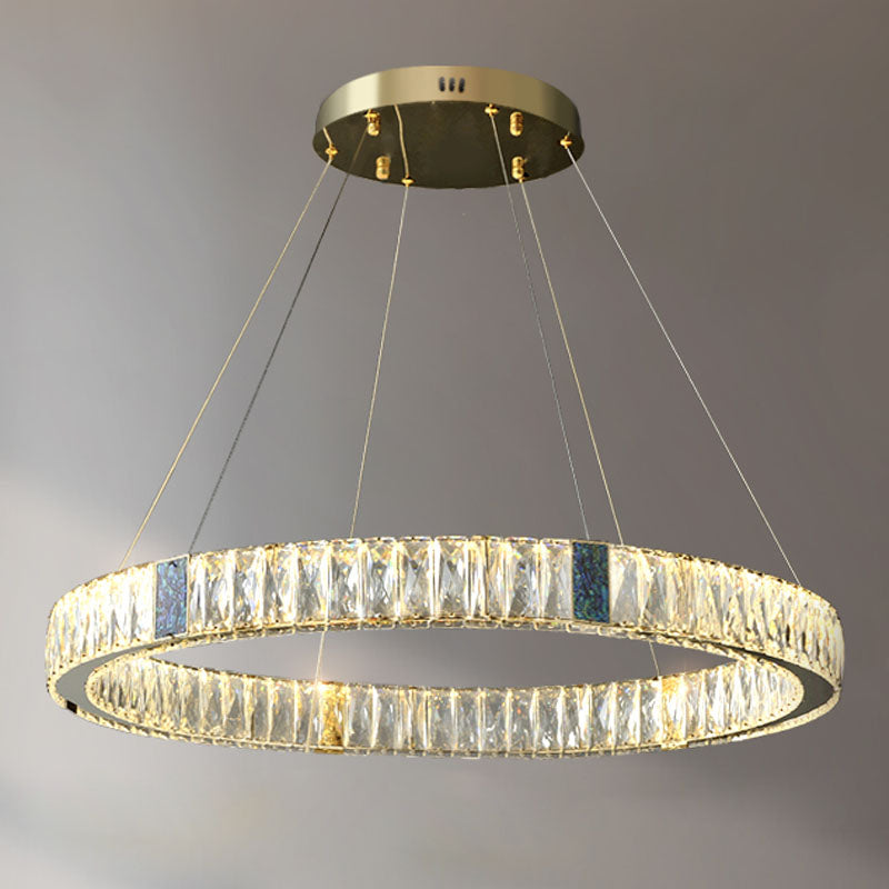 Modern Simple Light Luxury Style Led Hangende kroonluchter Licht voor woonkamer eetkamer