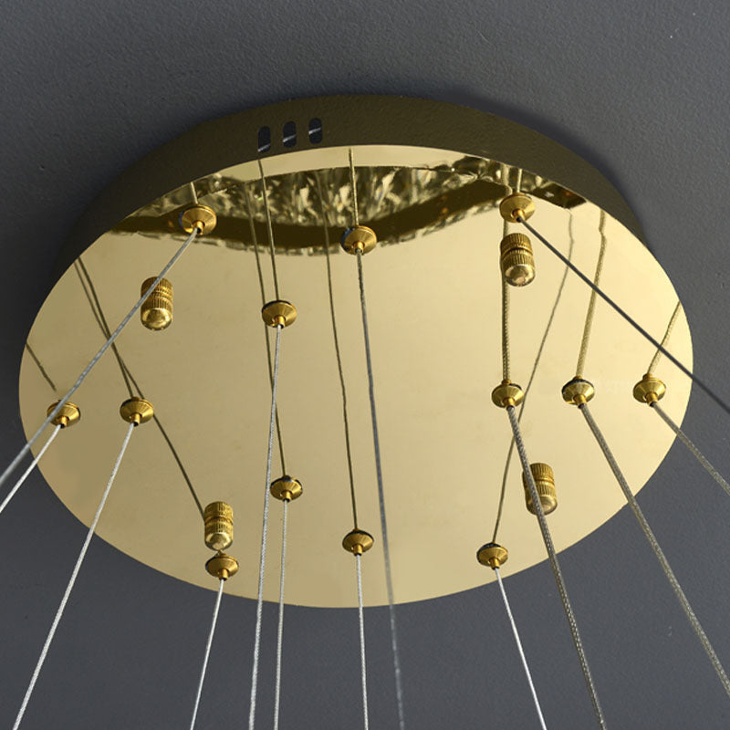 Modern Simple Light Luxury Style Led Hangende kroonluchter Licht voor woonkamer eetkamer