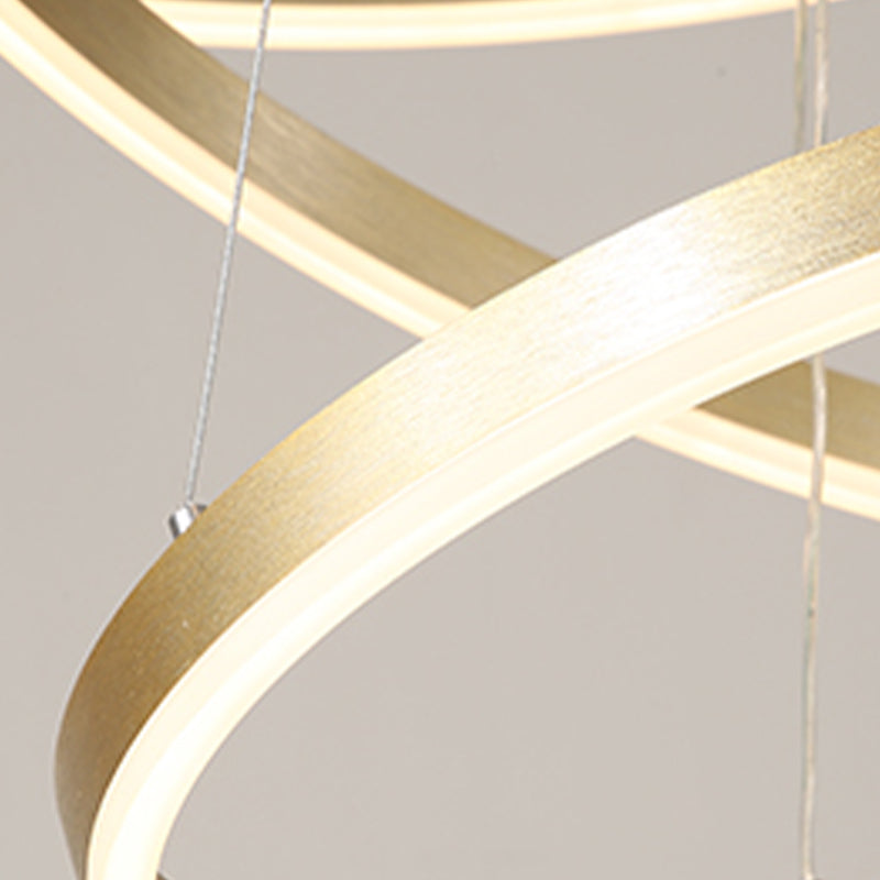 Noordse moderne minimalisme lichte luxe stijl led hanger kroonluchter licht voor eetkamer woonkamer