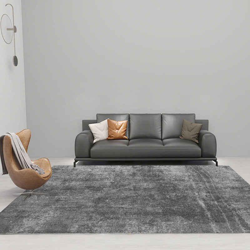 Stylis Modern Area Rug Polyester Abstract Pattern Area Carpet Stain Resiatant Rug for Home Decor