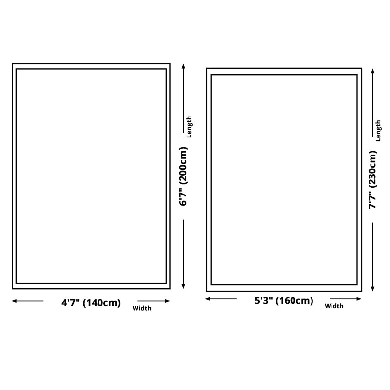 Stylis Modern Area Rug Polyester Abstract Pattern Area Carpet Stain Resiatant Rug for Home Decor