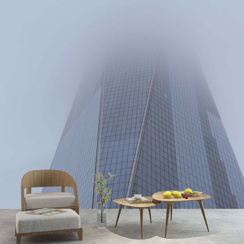 Building Murals Contemporary Waterproof Living Room Wall Decor, Size Optional