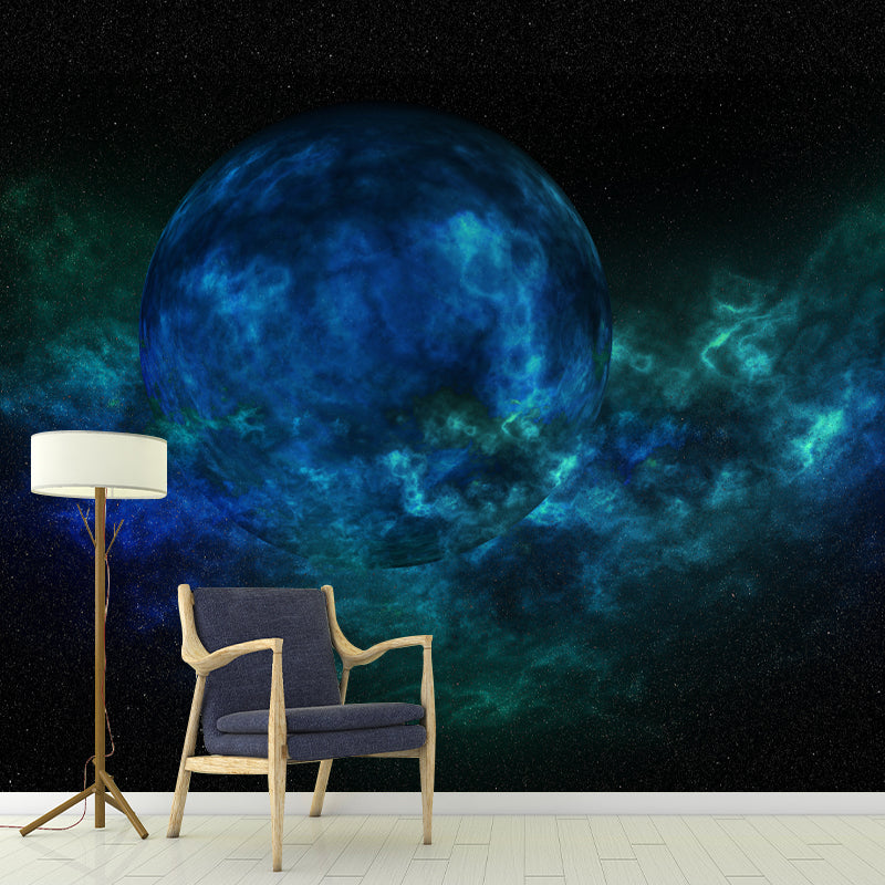 Magical Universe Starry Sky Mural for Sitting Room Moisture Resistant, Personalized Size Available