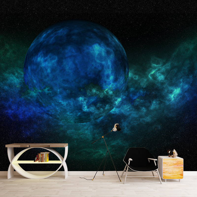 Magical Universe Starry Sky Mural for Sitting Room Moisture Resistant, Personalized Size Available