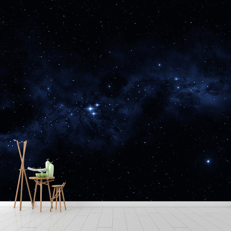 Magical Universe Starry Sky Mural for Sitting Room Moisture Resistant, Personalized Size Available