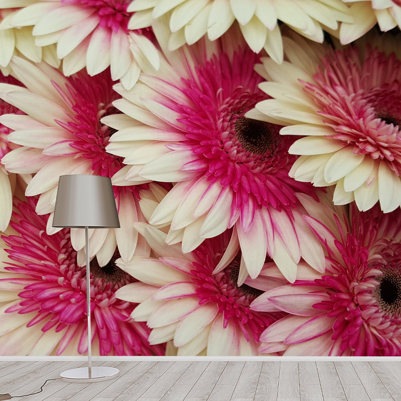 Beautiful Chrysanthemum Flowers Wall Decor for Bedroom Living Room,Custom Size Available