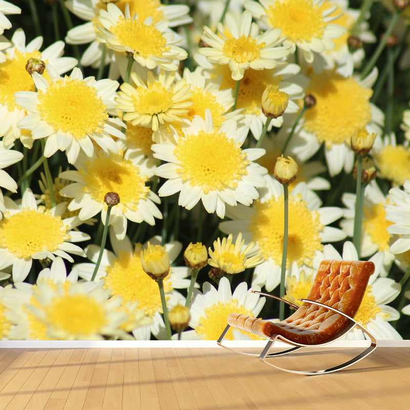 Colorful Chrysanthemum Wall Decor for Bedroom Living Room,Custom Size Available