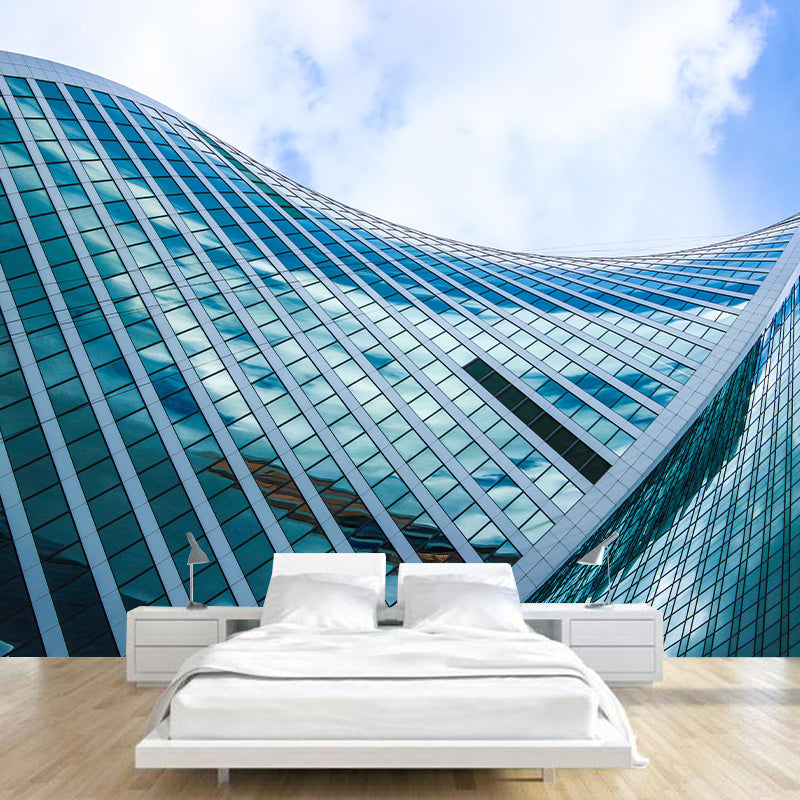 Buildings Wall Mural Horizontal Photography Eco-friendly Wall Covering for House