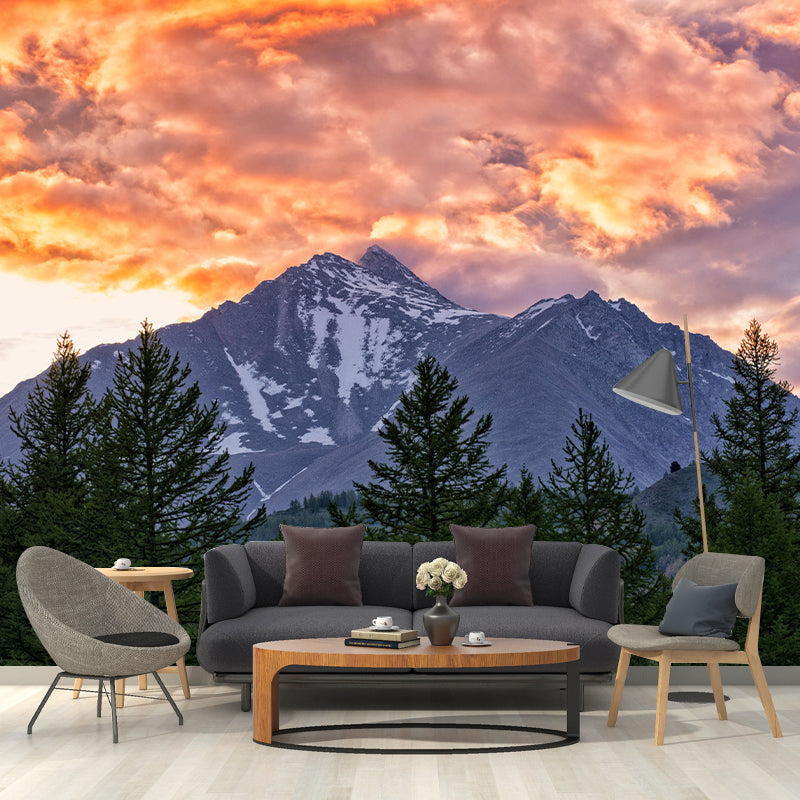 Mountain Scenery Wall Mural Modernism Style Wall Decoration for Wall Decor