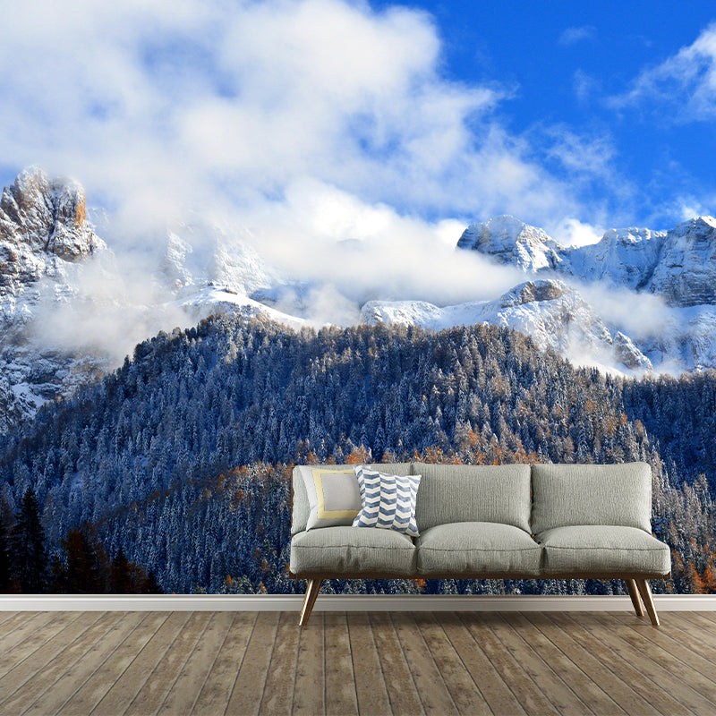 Mountain Scenery Wall Mural Modernism Style Wall Decoration for Wall Decor