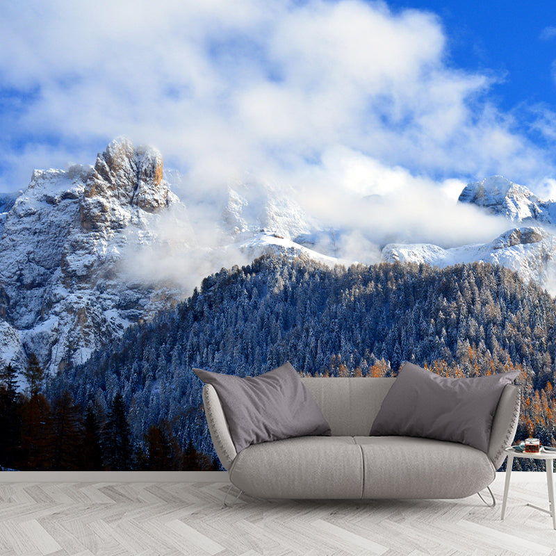 Mountain Scenery Wall Mural Modernism Style Wall Decoration for Wall Decor