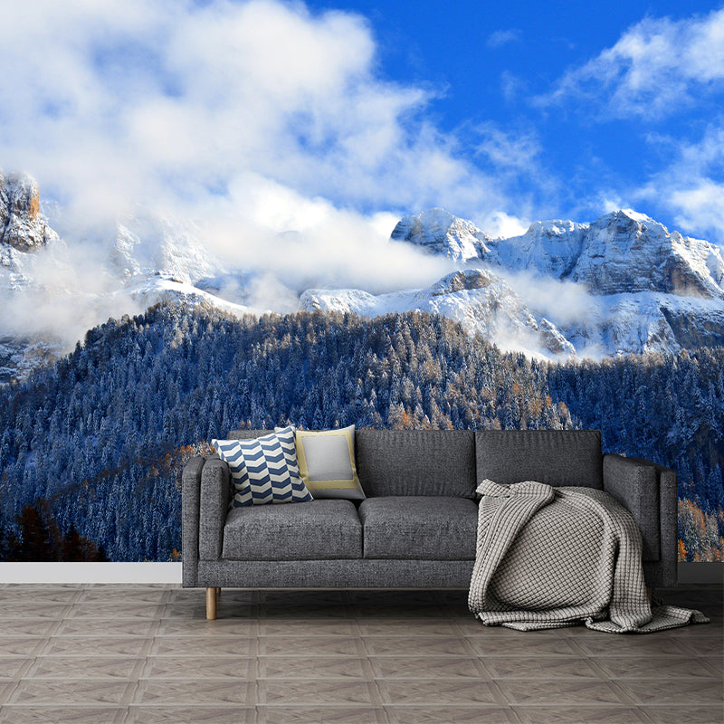 Mountain Scenery Wall Mural Modernism Style Wall Decoration for Wall Decor