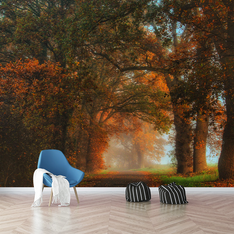 Forest Scenery Wall Mural Modernism Style Wall Decoration for Bedroom Kitchen