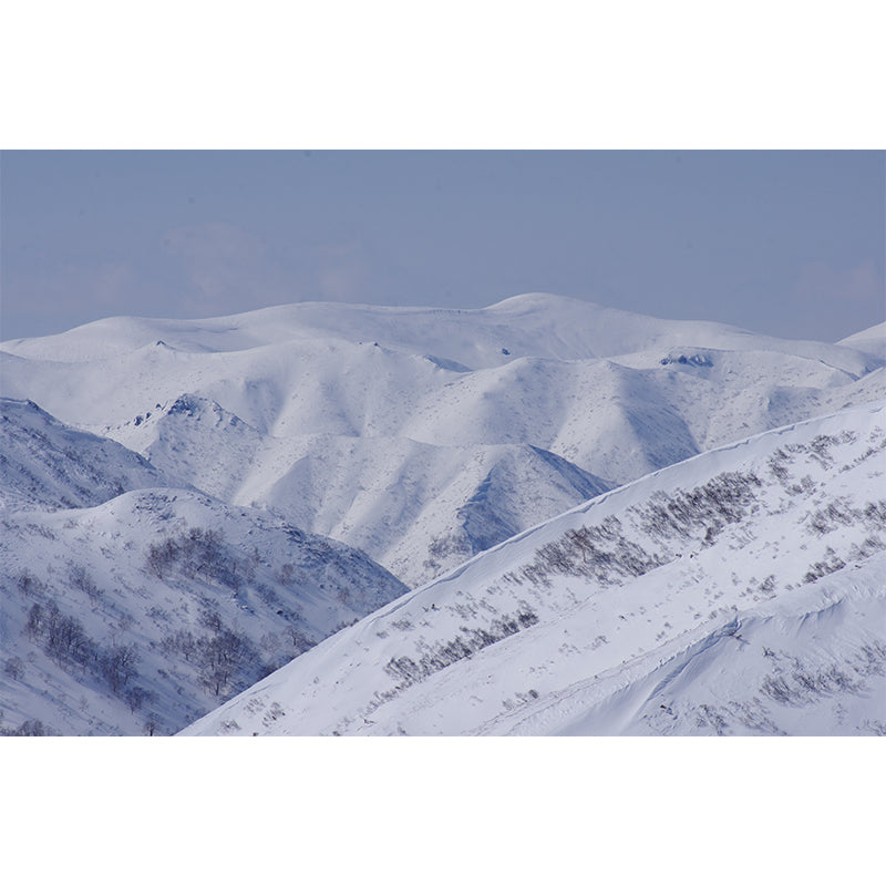 Mountain View Mural Wallpaper for Sleeping Room Wall Decor, Customized Size Available