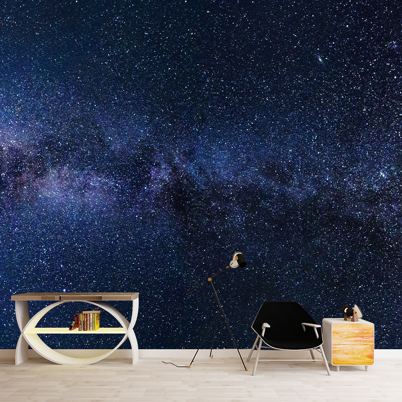Star Universe Mural Wallpaper Wall Art for Bedroom and Gust Room, Water Resistant