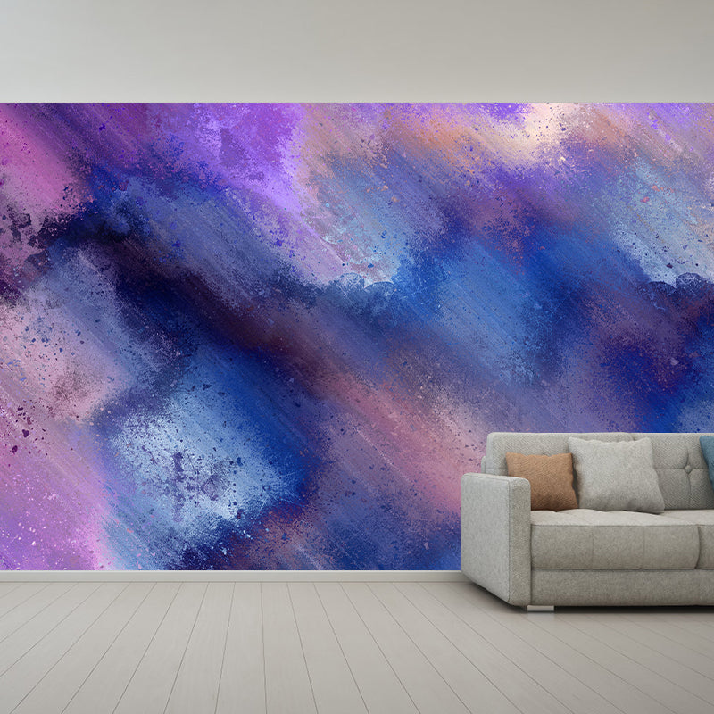 Simple Abstraction Mural Wallpaper for Sleeping Room Decor, Custom Size Available