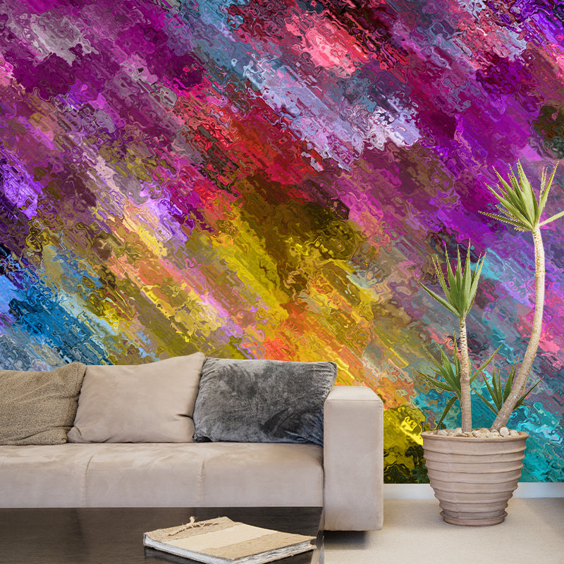 Abstract Wall Mural for Sitting Room Minimalist Decoration, Water Resistant