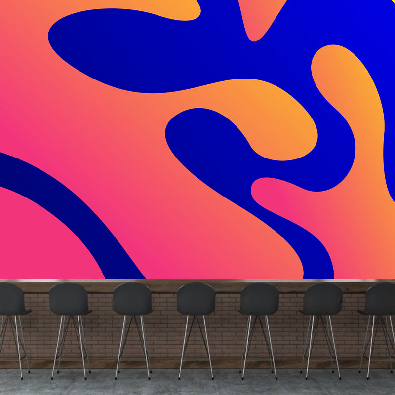 Abstract Wall Mural for Sitting Room Home Decoration, Mildew Resistant