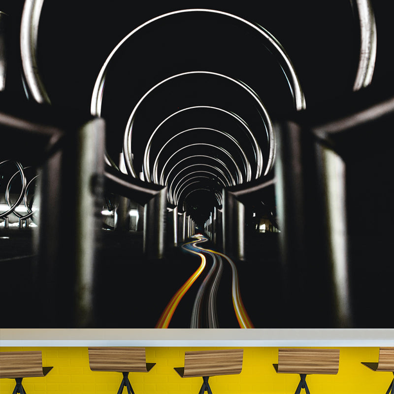 Full Size Wall Mural Decal 3D Art Illusion Mildew Resistant Wall Decor for Room