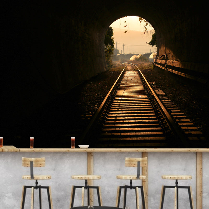 Full Size Wall Mural Decal 3D Art Illusion Mildew Resistant Wall Decor for Room