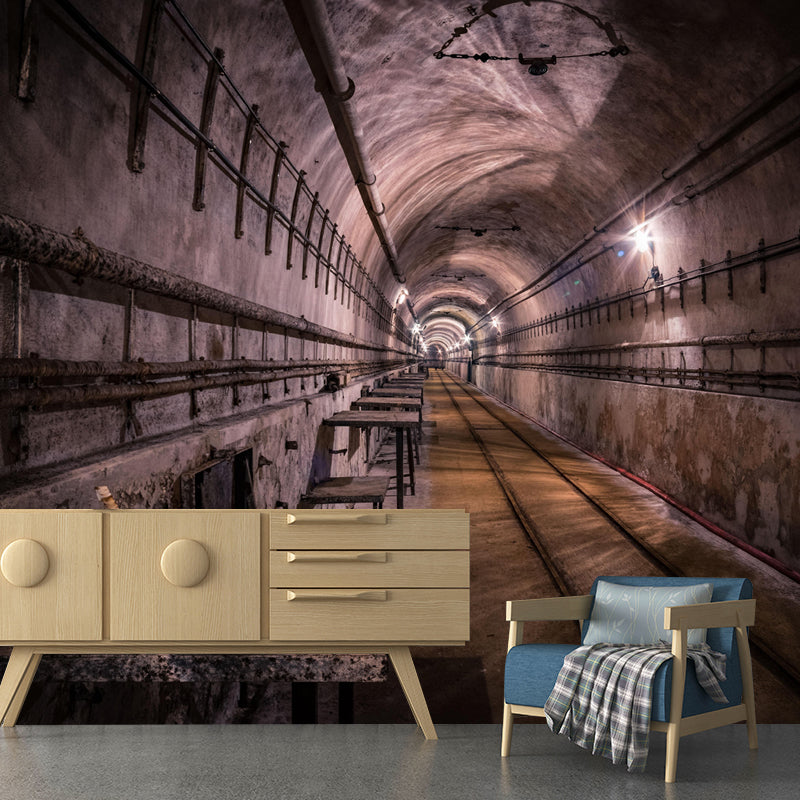 Minimalism 3D Art Illusion Mural Wall Decoration for Sitting Room Bedroom