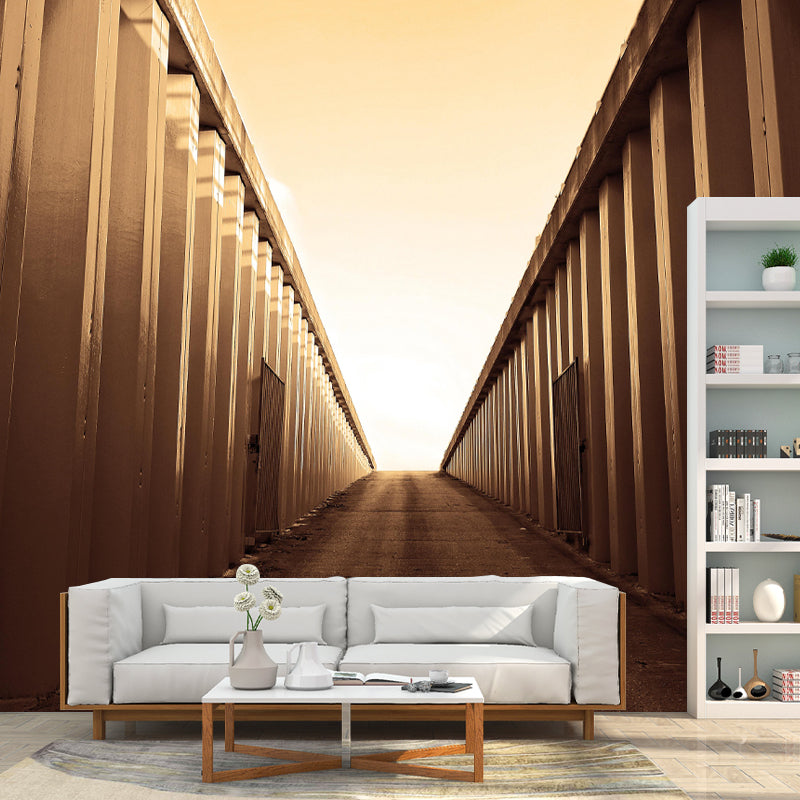 Full Size Wall Mural Decal 3D Art Illusion Wall Decor for Reading Room