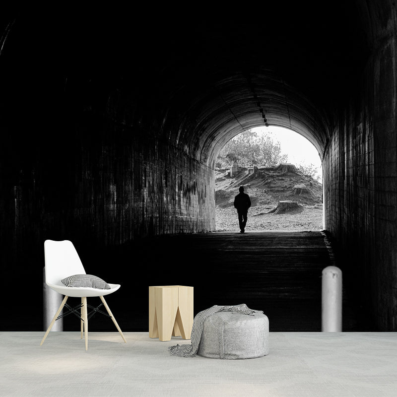 Full Size Wall Mural Decal 3D Art Illusion Wall Decor for Sitting Room