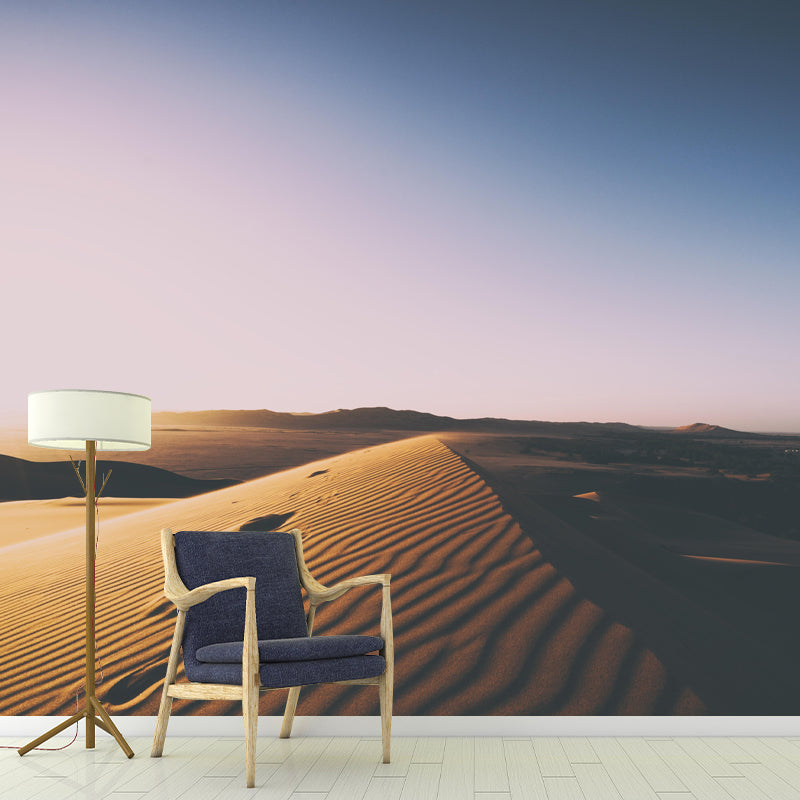 Customized Contemporary Style Desert Mural Environment Friendly for Sitting Room