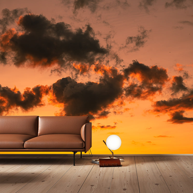 Beautiful Cloudscape Wall Covering Murals for Sleeping Room, Moisture Resistant