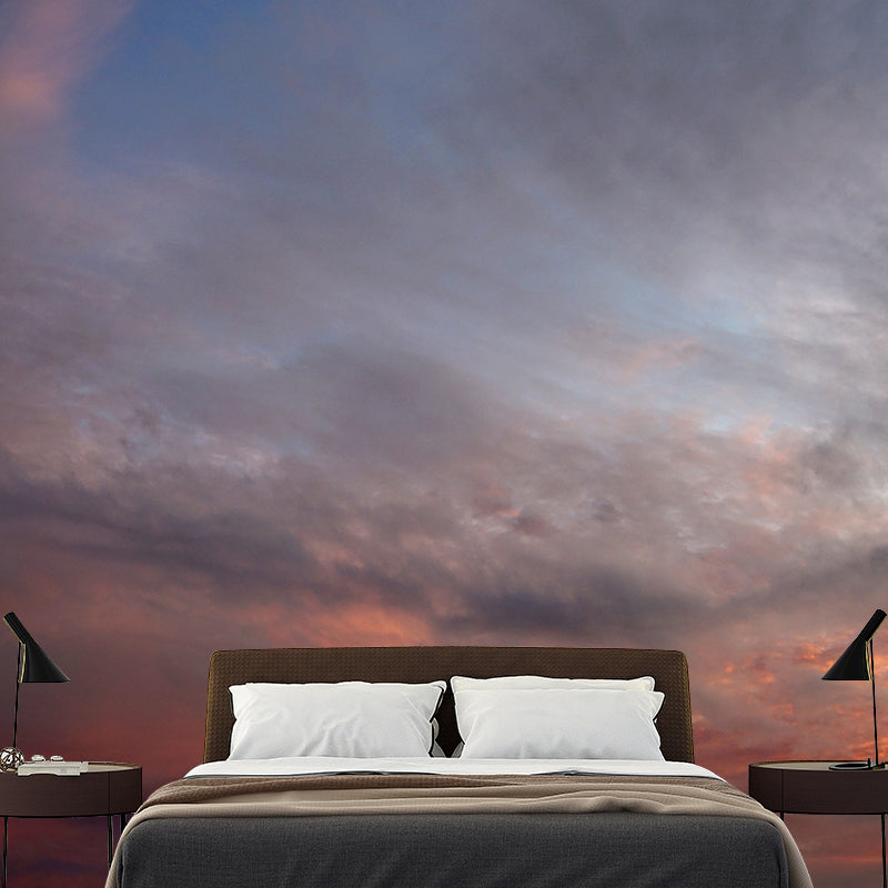 Beautiful Cloudscape Removable Wall Mural for Sitting Room, Customized Size Available