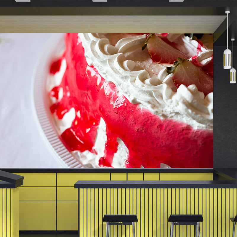 Sweet Dessert Removable Wall Mural for Dessert Shop, Stain-Resistant, Made to Measure
