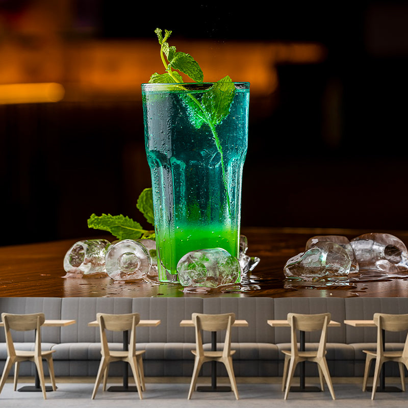 Contemporary Style Wine Removable Wall Mural for Bar, Moisture Resistant