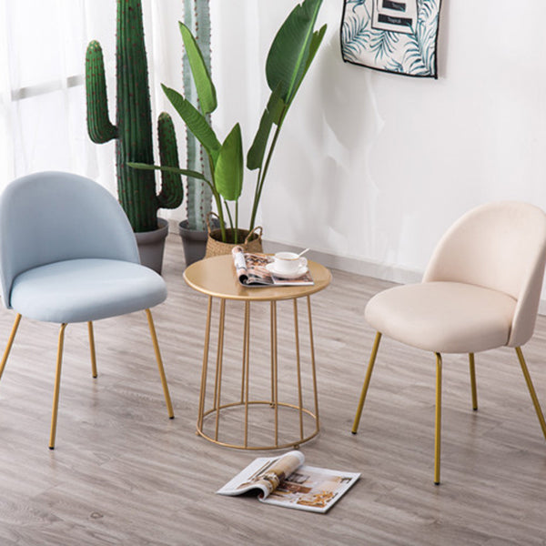 Flannel Scandinavian Western Restaurant Side Chair Parsons Matte Finish Dining Chair