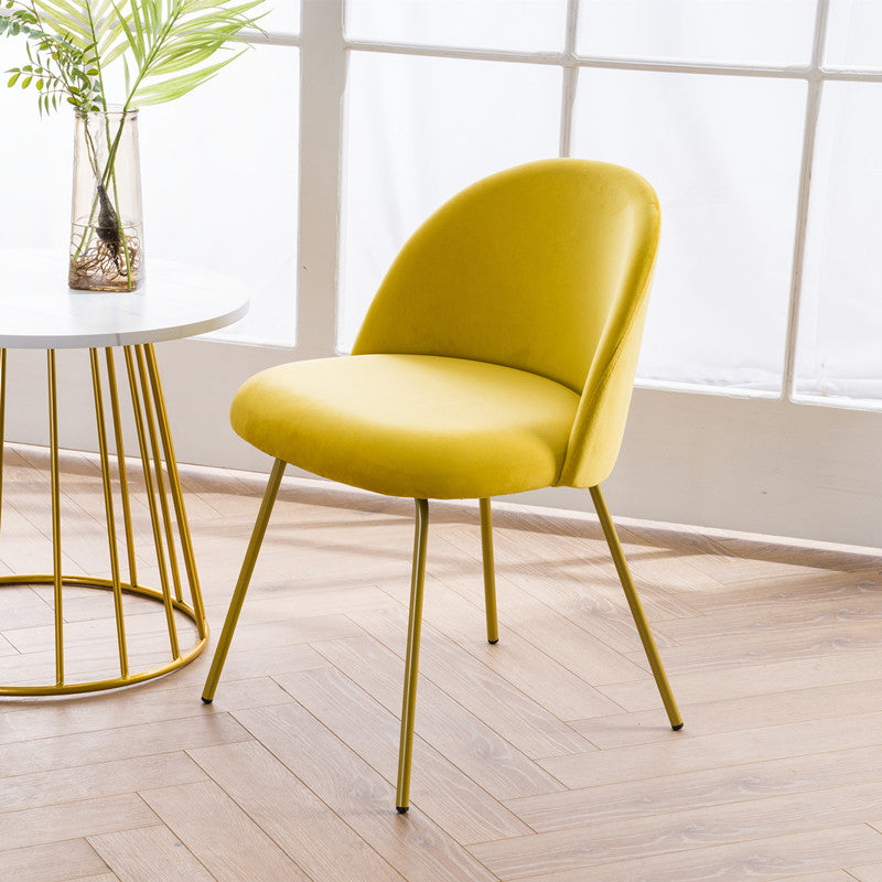 Flannel Scandinavian Western Restaurant Side Chair Parsons Matte Finish Dining Chair