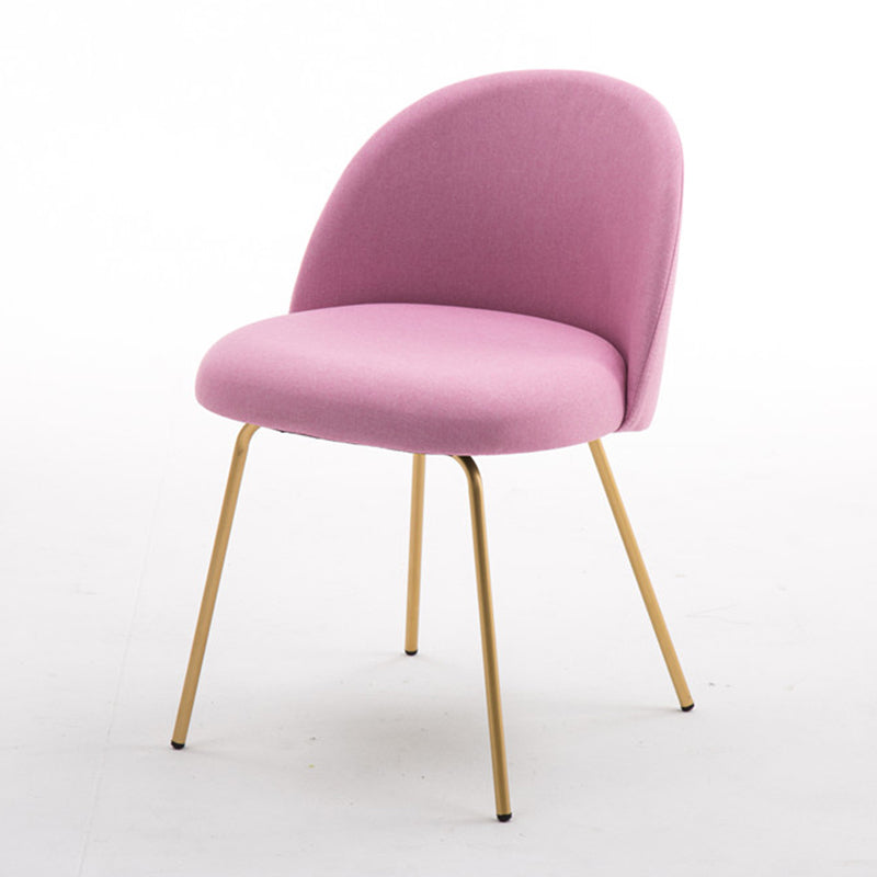 Flannel Scandinavian Western Restaurant Side Chair Parsons Matte Finish Dining Chair