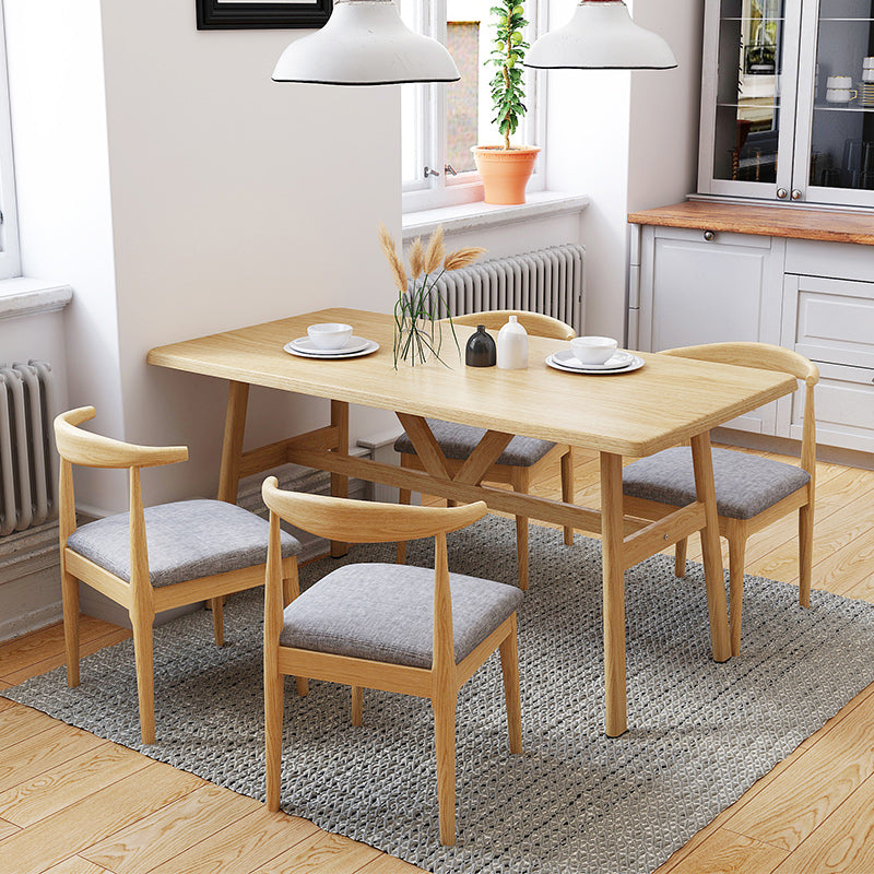 Home Contemporary Side Chair Open Back Metal Upholstered Dining Room Chair