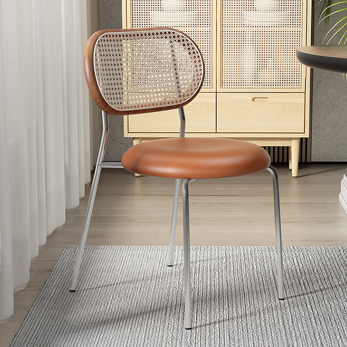 Chaise de salle à manger carrée de cuisine contemporaine