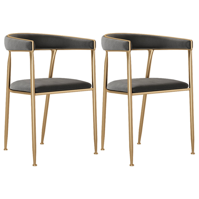 Fauteuil de salon de beauté scandinave en flanelle, chaise de salle à manger ouverte finition mate