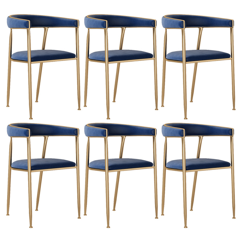 Skandinavischer Flanell-Schönheitssalon-Sessel, offener Esszimmerstuhl mit mattem Finish
