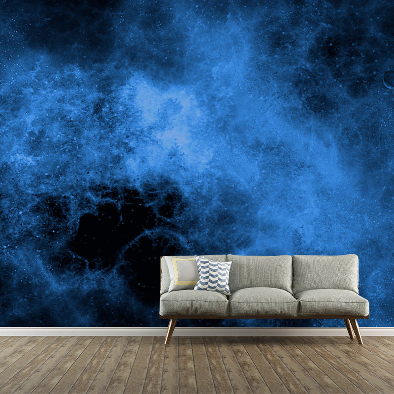 Universe Mural Modern Style Stain Resistant Decorative Wall Art for Bedroom