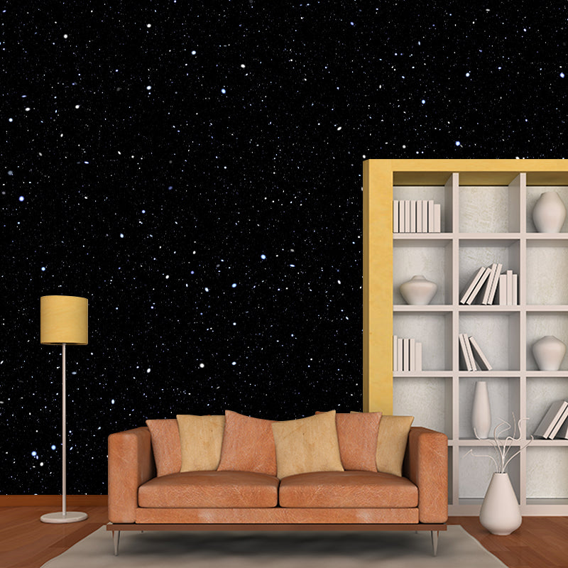 Universe Mural Modern Style Stain Resistant Decorative Wall Art for Bedroom