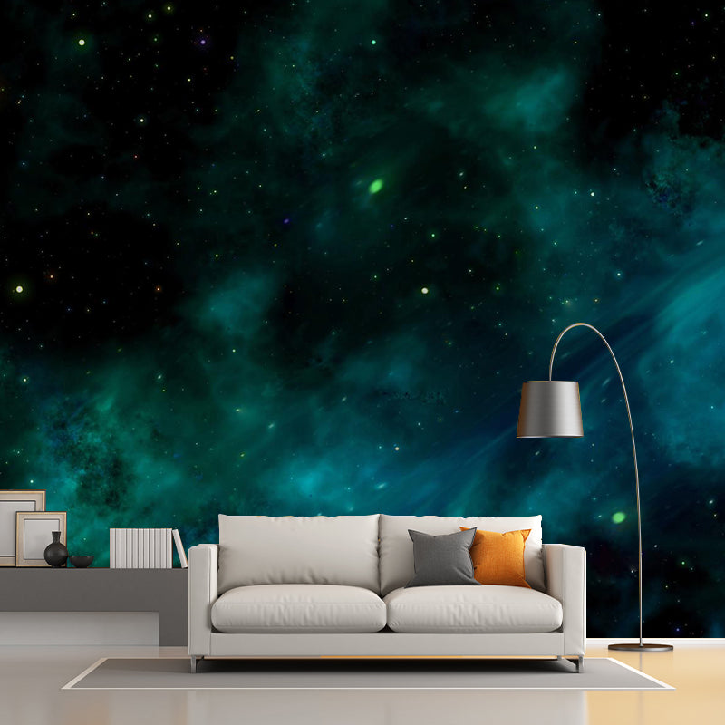 Mysterious Universe Mural Wallpaper Contemporary Wall Covering for Bedroom Decor