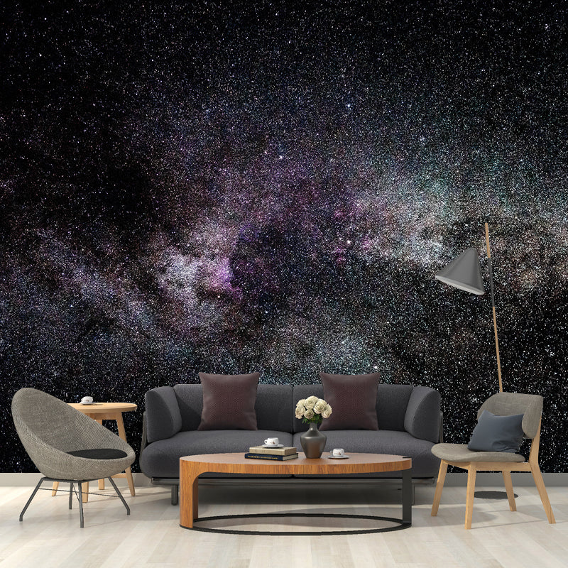 Mysterious Universe Mural Wallpaper Contemporary Wall Covering for Home Decor
